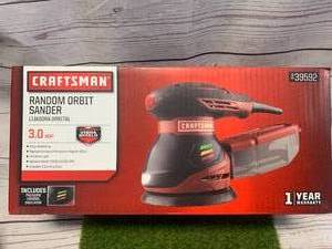 lot 16 image: BRAND NEW CRAFTSMAN ORBIT SANDER 3 AMP