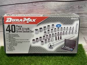 lot 49 image: BRAND NEW 40 PIECE DURAMAX SOCKET SET