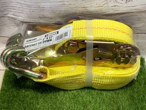 lot 55 image: BRAND NEW 2  X27 RATCHET TIE DOWN STRAP