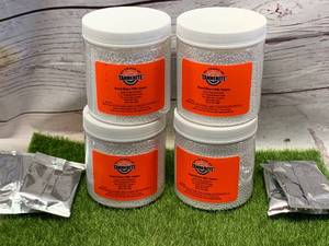 lot 58 image: LOT OF FOUR JARS OF TANNERITE EXPLODING TARGETS