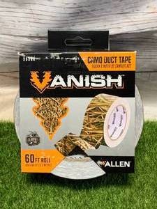 lot 61 image: BRAND NEW VANISH 60 FOOT CAMO DUCT TAPE