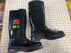 lot 74 image: BRAND NEW STEEL TOE MUCK STYLE BOOTS SIZE 10