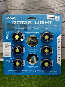 lot 82 image: BRAND NEW ROTO 8 STICK ANYWHERE BRIGHT LED LIGHTS
