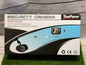 lot 99 image: BRAND NEW WEATHERPROOF COLOR SECURITY CAMERA WITH NIGHT VISION