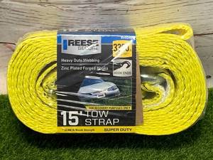 lot 127 image: BRAND NEW 15 FOOT REESE TOW STRAP