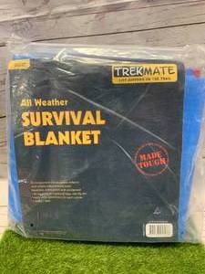 lot 134 image: BRAND NEW ALL WEATHER SURVIVAL BLANKET