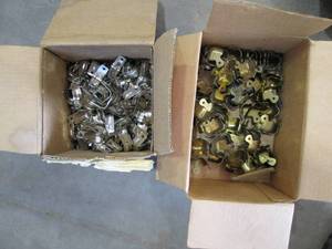 lot 78 image: lot of trunk and box corner hardwar...