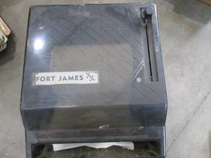 lot 84 image: Fort James towel dispenser...