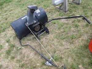 lot 13 image: Craftsman 42 snowblower attachment...