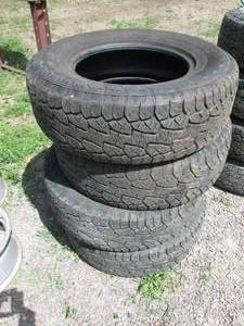 lot 22 image: 4 Tires decent tread P26570R17 113...
