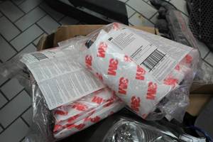 lot 660 image: Lot of (10) 3M Size Large HEPA Clean Sanding Filter Bags (in original packaging)