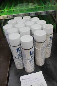 lot 690 image: Lot of (16) 1st Ayd #298 Carpet Cleaner & Deodorizer Aerosol Can