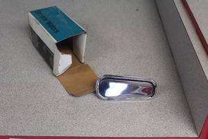 lot 795 image: 1968 Chevrolet Corvette Chrome Passenger Door Handle (New )