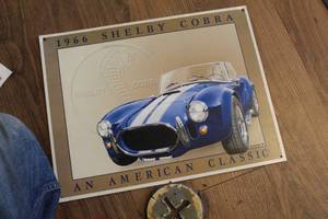 lot 962 image: Ford Shelby Cobra Metal Sign