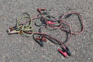 lot 1035 image: Lot of (3) Jumper Cables