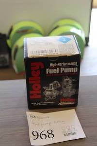 lot 968 image: Holley High Performance Fuel Pump