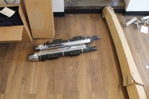 lot 971 image: Lot of (2) Slipon Chrome Exhaust Covers