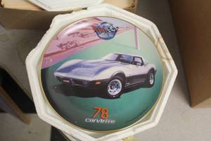 lot 953 image: 1978 Chevrolet Corvette Collectors Plate