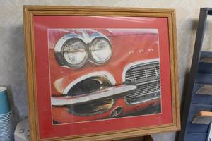 lot 961 image: Corvette Print