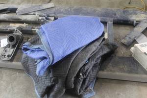 lot 1182 image: Lot of (4) Moving Blankets