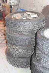 lot 1197 image: Michelin arcadia Defender LTX MS 26560R19 Tires (Like New) w 6-bolt 19 Rims