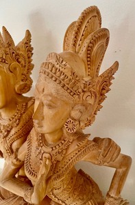 Wooden Sculpture from Indonesia