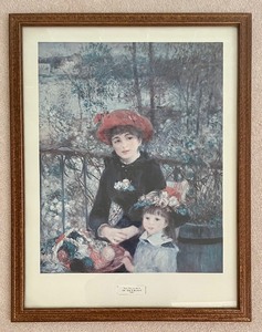 Frame Art Prints by Pierre Auguste Renoir and Jean-Honore Fragonard