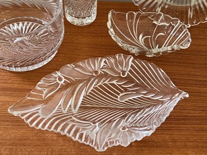 Variety of Crystal and Glass Items