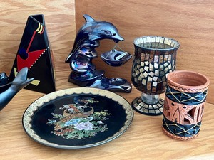 An Array of Lovely Home Decor Items including Several Vases