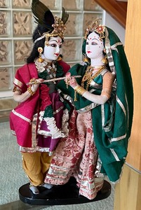 Pair of Lovely Dancing Dolls from India