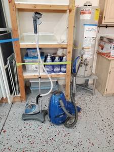 All Floors Power Mate Vacuum And Shark Fabric Steamer