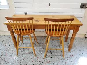 Table With Two Chairs