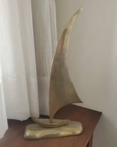 Brass Sailboat