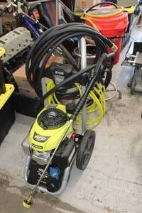 lot 304 image: Ryobi RY803001 3000 PSI Honda GCV-160 Pressure Washer