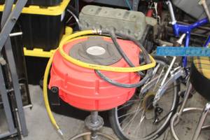 lot 309 image: ReelWorks 300 PSI Air Hose Reel with Air Hose