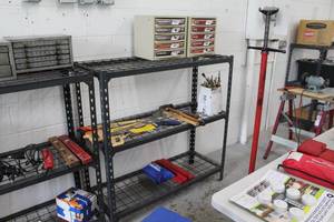 lot 373A image: Metal Storage Rack