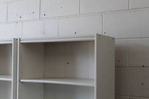 lot 376 image: Wooden Bookcase 5 Adjustable-shelf