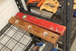 lot 347 image: Lot of (2) 18 Wood Contractor Levels
