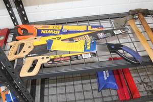 lot 348 image: Lot of (4) Hand Wood Saws