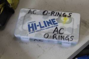 lot 423 image: Plastic Parts Organizer Case w AC O-rings