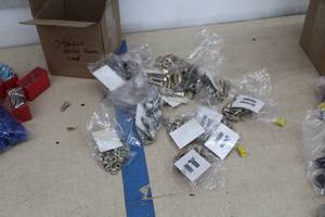 lot 456 image: Lot of (1 Box) Standard Nuts and Bolts