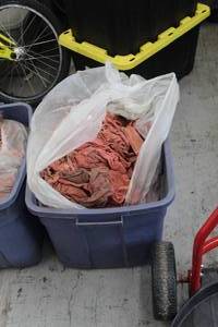 lot 471 image: Lot of (1 Tote) Shop Rags