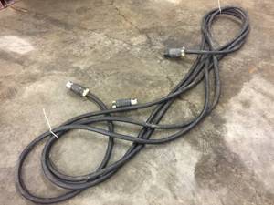lot 44 image: Heavy Duty Bronco 66 Certified Power Cable With Hubbell Connectors