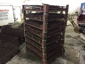 lot 63 image: 1 Heavy Duty Collapsible Wire Cage 53 x 43 x 45 12