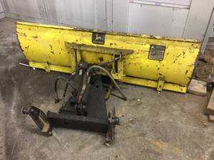lot 87 image: John Deere Tractor Plow Blade & Bracket