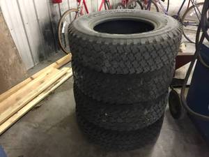 lot 105 image: 4 Goodyear LT22575R16 Truck Tires