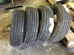 lot 106 image: 4 BF Goodyear 19570VR14 Like New Tires