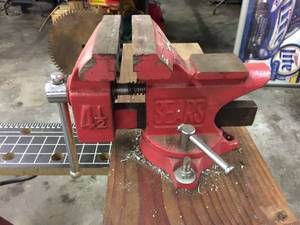 lot 169 image: SEARS 4 12 Vise on Board