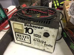 lot 181 image: Schauer Multicell 61224V Battery Charger