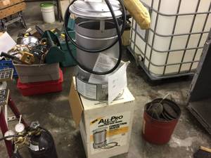 lot 184 image: All-Pro Heavy Duty Propane Convection Heater